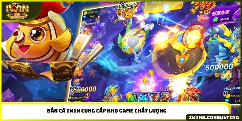 Bắn cá IWIN cung cấp kho game chất lượng