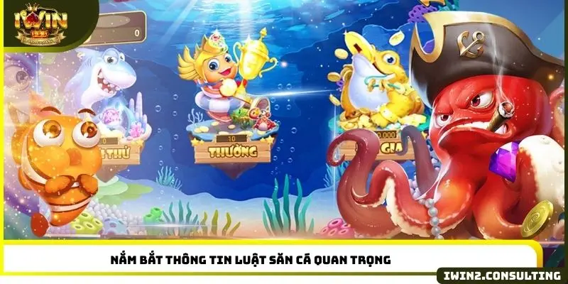 Nắm bắt thông tin luật săn cá quan trọng