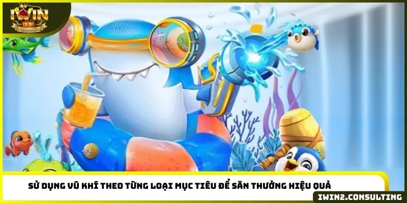 Sử dụng vũ khí theo từng loại mục tiêu để săn thưởng hiệu quả