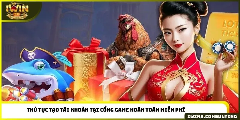 Thủ tục tạo tài khoản tại cổng game hoàn toàn miễn phí