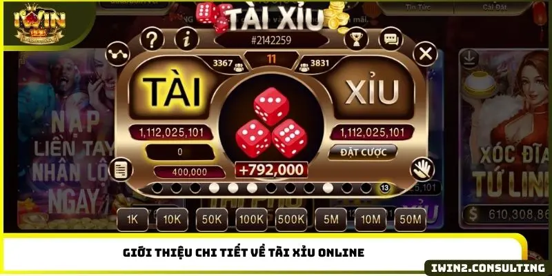 Giới thiệu chi tiết về Tài Xỉu online